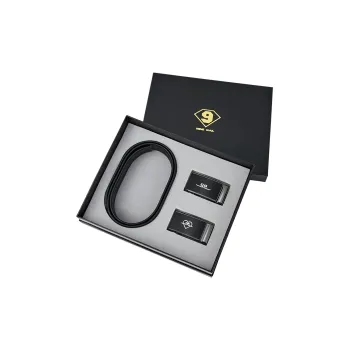 NINE NAIL Leather Belts Men