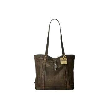 Polo Ralph Lauren Cow Leather Tote Bag, Shopping Bag, Shoulder Bag, Handbag Men's Rusty