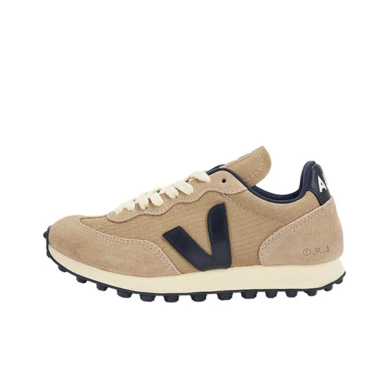 VEJA Rio Branco Lace Up Sneakers 'Khaki Navy'-0
