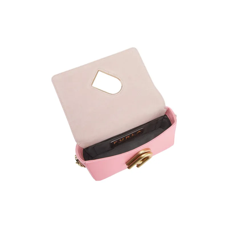 Furla My Joy Taita Calfskin Shoulder Bag Crossbody Bag Mini Women's Pink-3