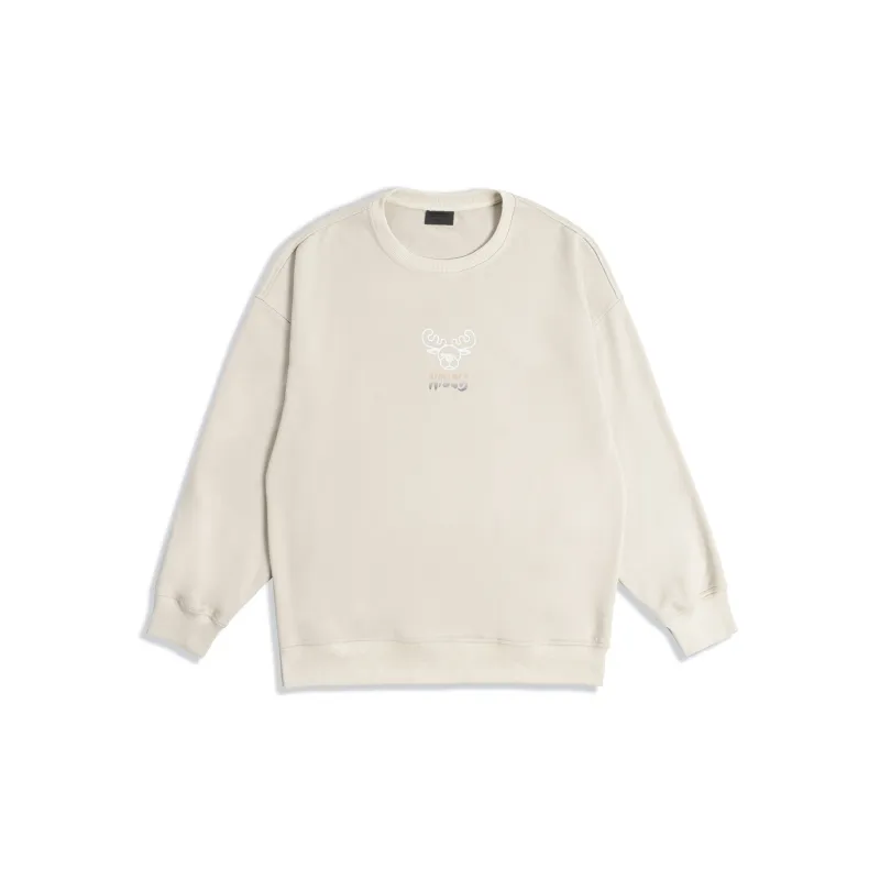 BD.POWER UP+ Sweatshirts Unisex Light Khaki-1