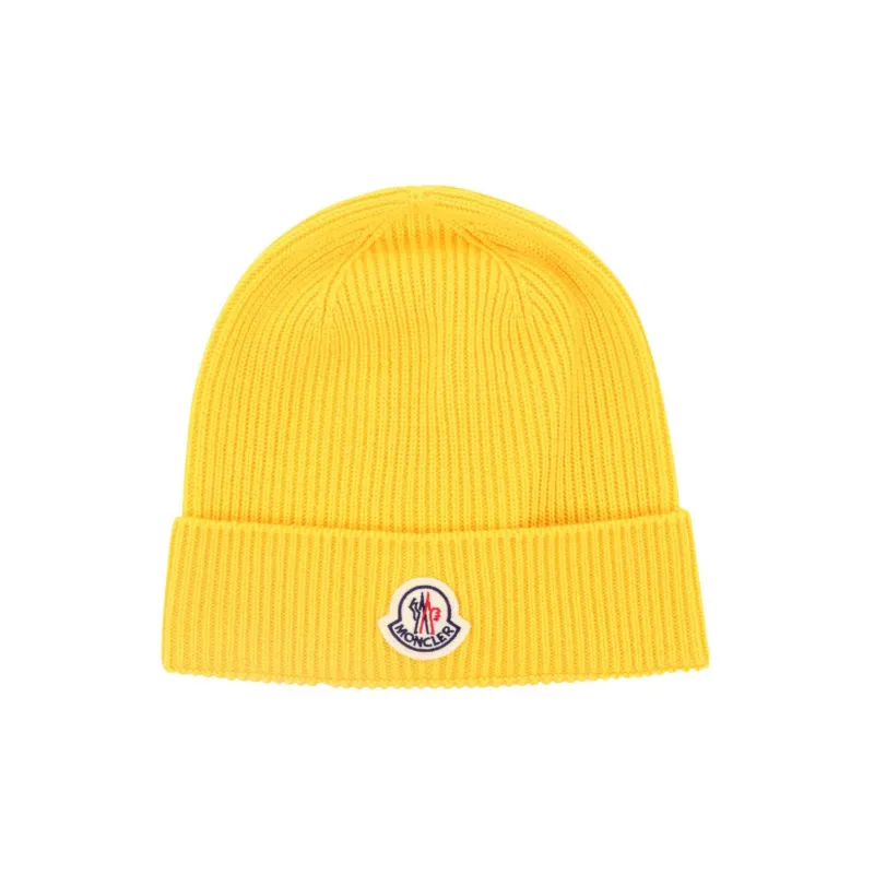 Moncler Beanies Unisex Yellow-0