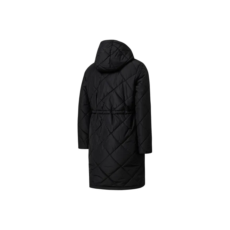 Erke Puffer Jackets Women's Jet Black-1