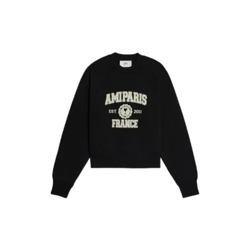 AMIPARIS Sweatshirts Unisex Black