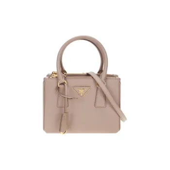 PRADA Galleria Killer Bag Saffiano Leather Killer Bag Shoulder Bag Crossbody Bag Handbag Mini Women's Brown