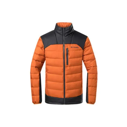 Columbia City Outdoor Collection Down Jacket Men Orange