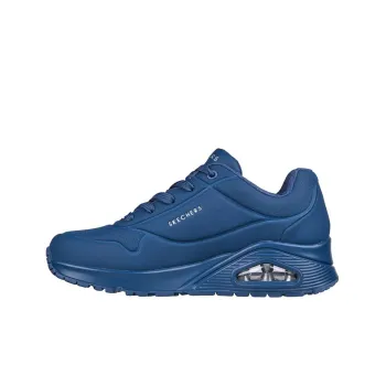 Skechers Uno Stand On Air Cushioning Anti-Slip And Wear-Resistant Low-Top Sports Casual Shoes Women's Blue