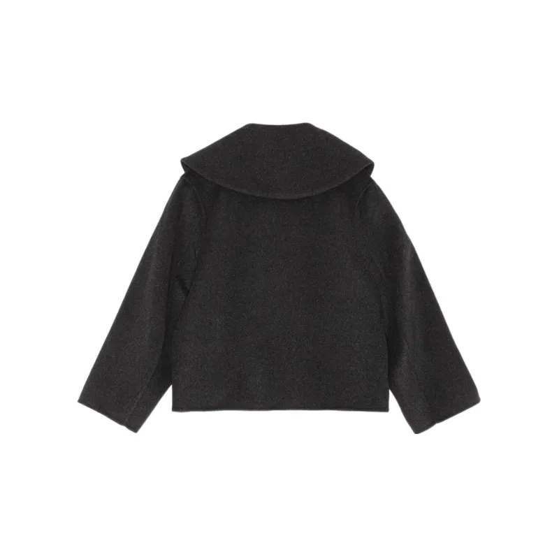 GANNI FW22 Jackets Coats Women's Black-1