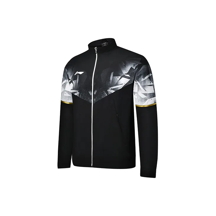 LINING Badminton Series Jackets Men Black-2