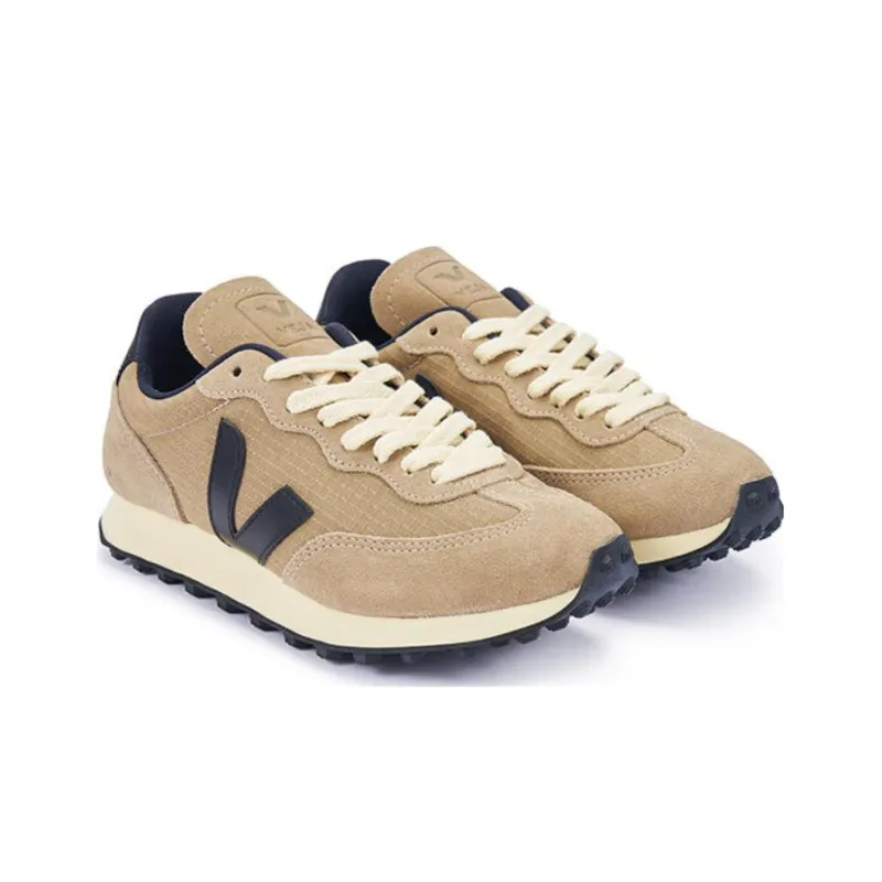 VEJA Rio Branco Lace Up Sneakers 'Khaki Navy'-2