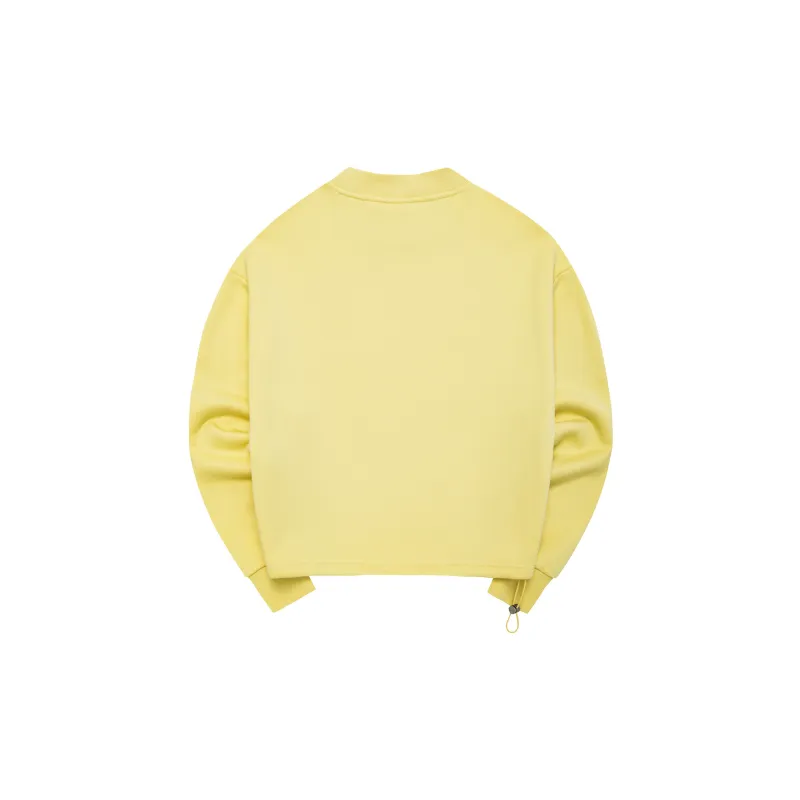 Erke Sweatshirt Women's Cream Yellow-1