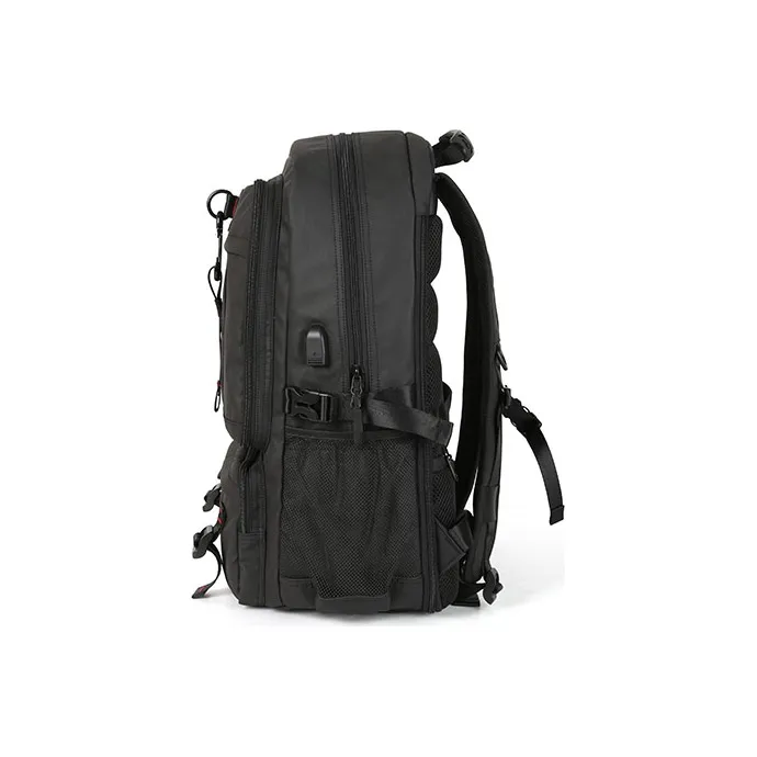 RIOREX Polyester Hiking Bag Travel Bags Backpack Regular Unisex Black-7