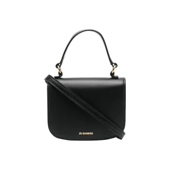JIL SANDER Mini Halo Logo Printed Tote Bag