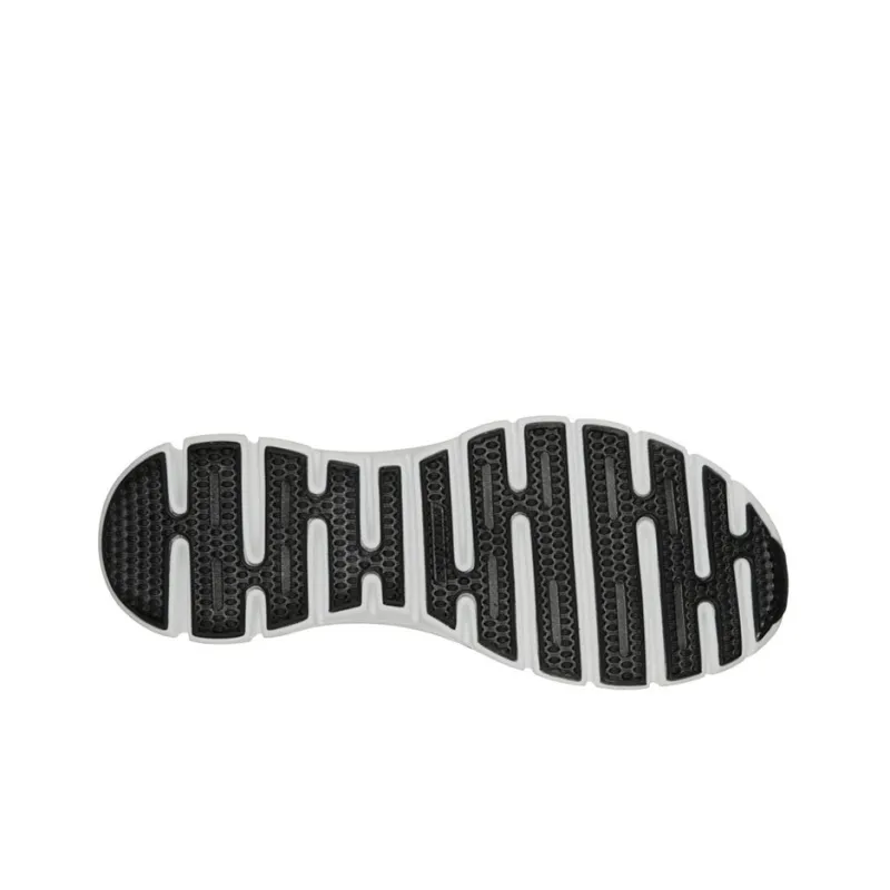 Skechers Synergy Cushioning Anti-Slip And Wear-Resistant Low-Top Sports Casual Shoes Women's Black White-4