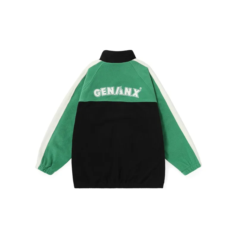 GENANX Loose Fit Thickened Jacket Unisex-2
