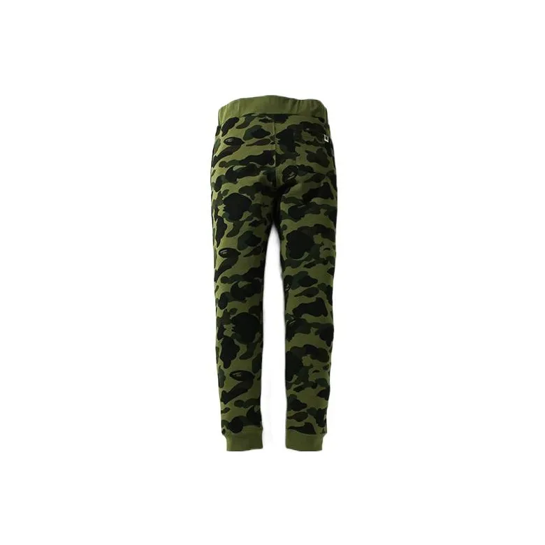 Bape 1st Camo Shark Slim Sweatpants-1