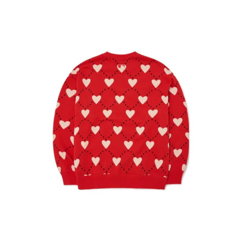 MLB Sweatshirts Unisex Red-1