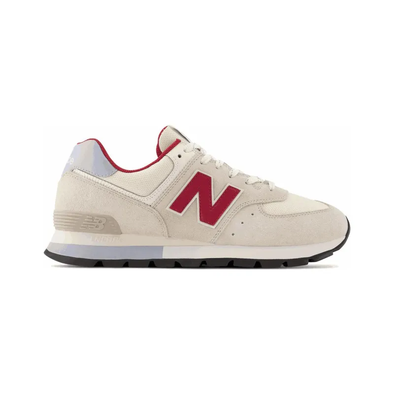 New Balance 574 Light Brown Red-1