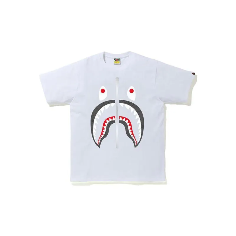 A BATHING APE Color Camo Shark Tee-2