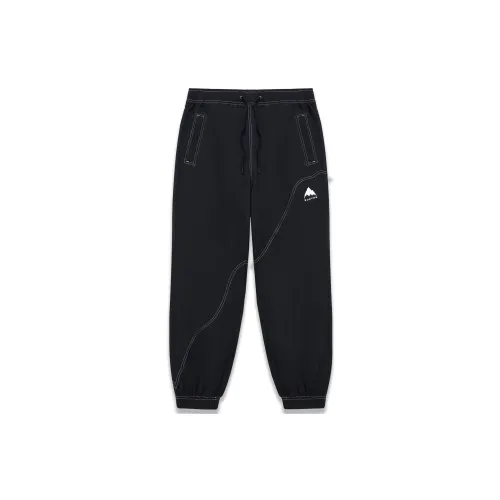 BURTON Knitted Sweatpants Men Black