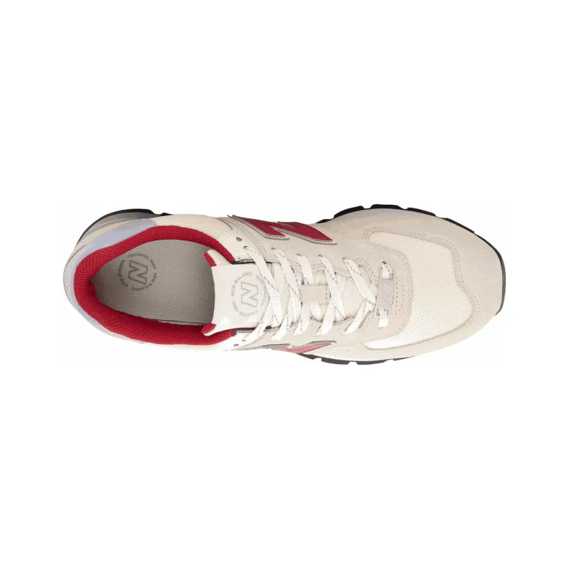New Balance 574 Light Brown Red-3