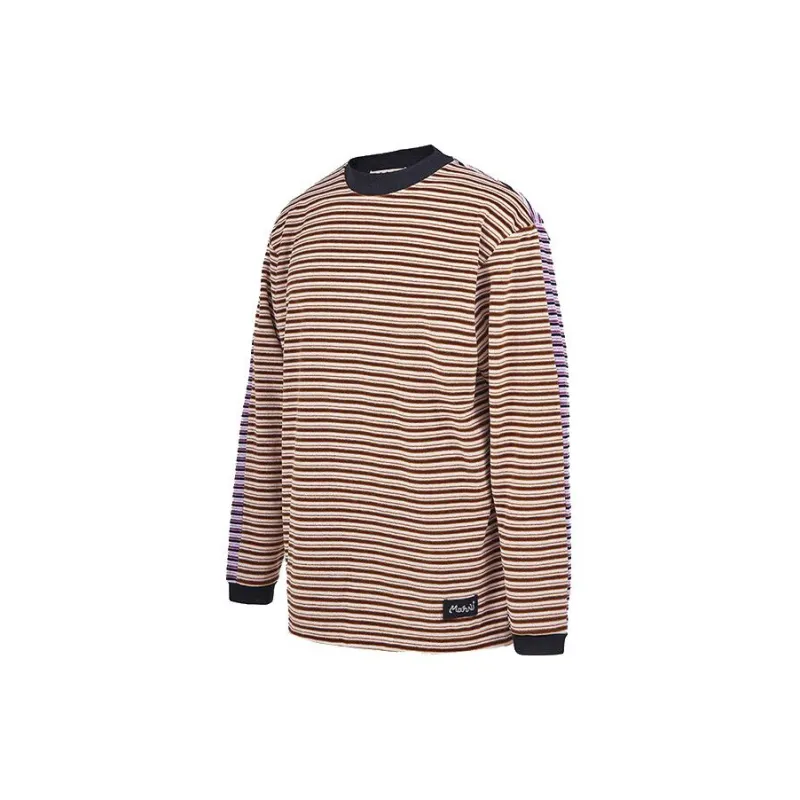 MARNI T-Shirts Men Brown Purple-1