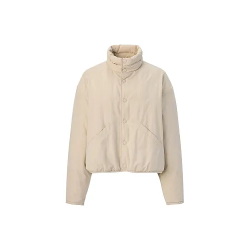 UNIQLO Jackets Women's Off White