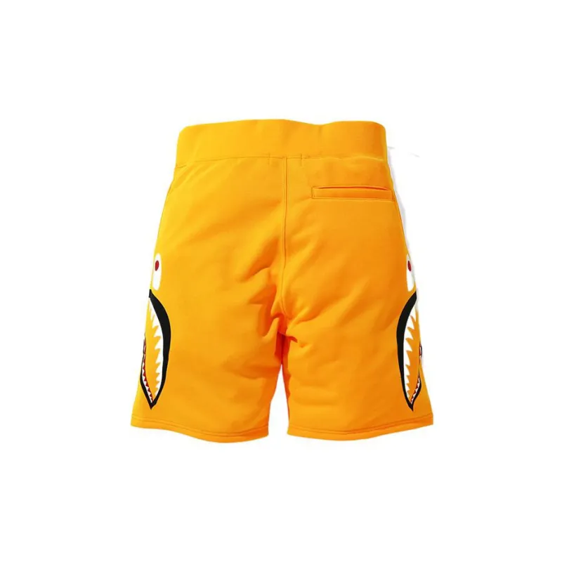 Bape A BATHING APE Neon Shark Sweat Shorts-1