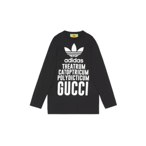 Adidas X GUCCI T-Shirts Women's Black