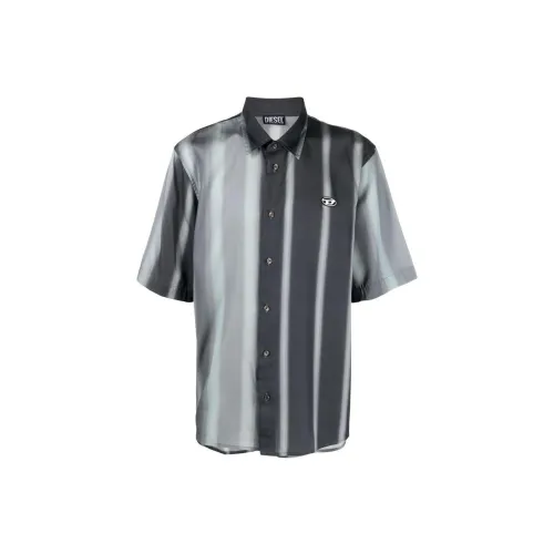 DIESEL Shirts Men Black