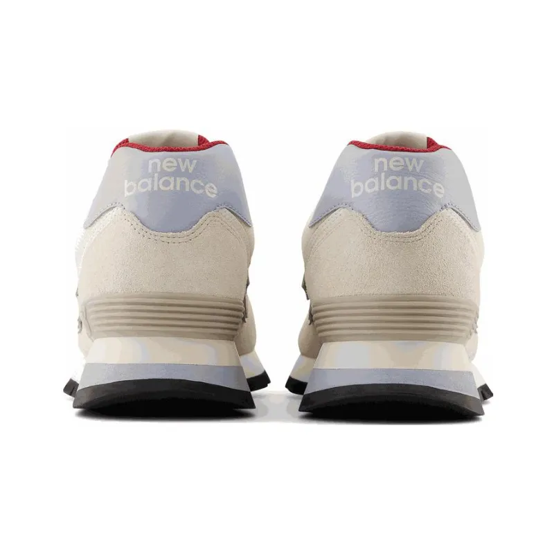 New Balance 574 Light Brown Red-4