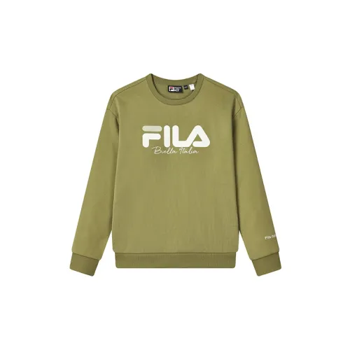 FILA Sweatshirts Unisex Refrigerators Green