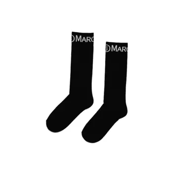 Maison Margiela Logo Intarsia Socks