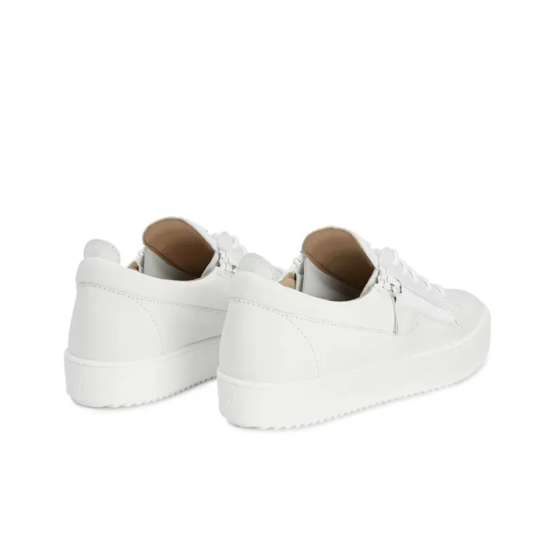 Giuseppe Zanotti Embossed logo Calf Leather Sneakers-2