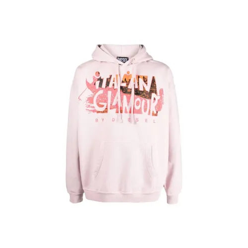 DIESEL Sweatshirts Men Pink