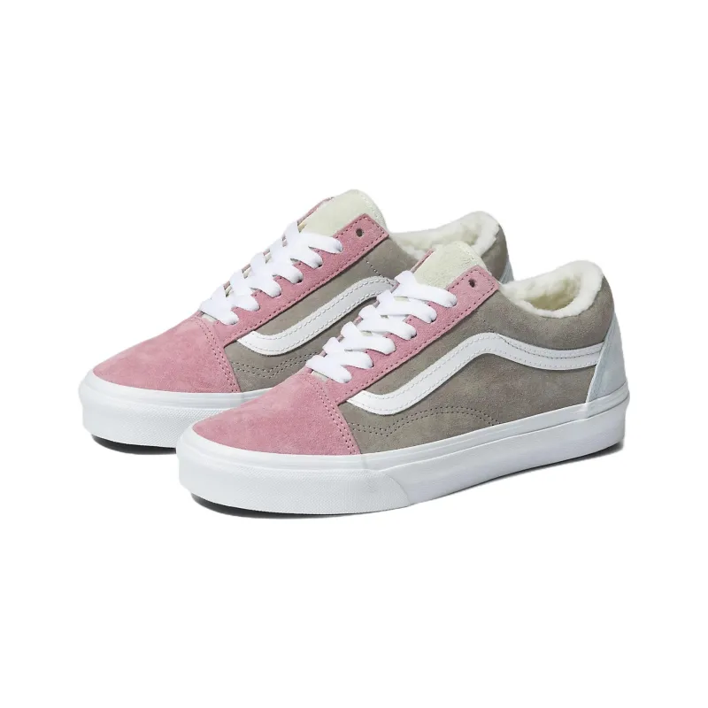 Old Skool Vans 'Sherpa Pink Grey'-1