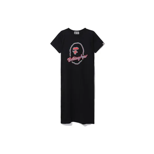 A BATHING APE Short-Sleeved Dresses Women's