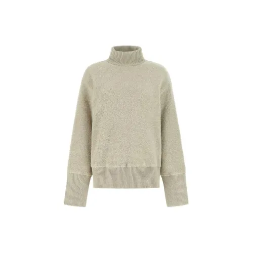 JIL SANDER Bouclé Roll-neck Sweatshirt