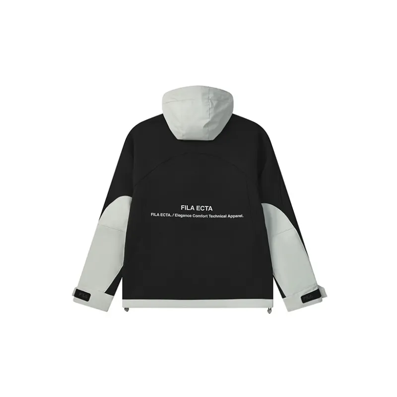 FILA Jackets Men Jet Black-1