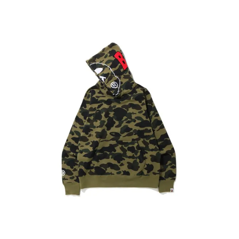 Bape 1St Camo 2Nd Ape Pullover Hoodie-3