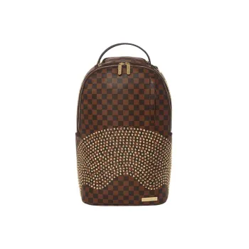 SPRAYGROUND PVC Backpack Large Size Unisex Brown
