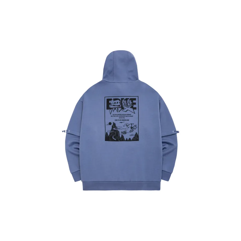 Erke Sweatshirt Men's Blue Purple-1