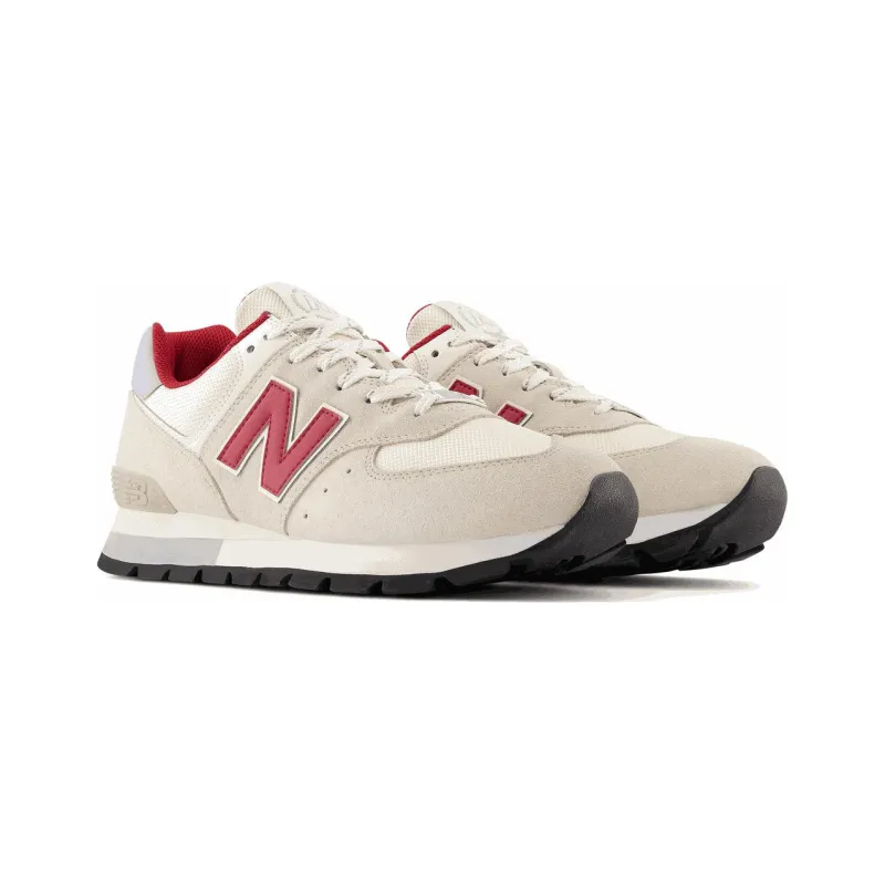 New Balance 574 Light Brown Red-2