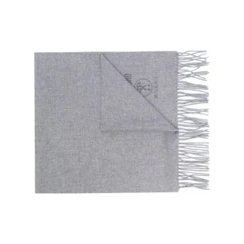 MOSCHINO Knit Scarves Men Gray