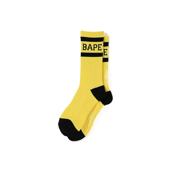 A BATHING APE Men Mid Calf Socks-2