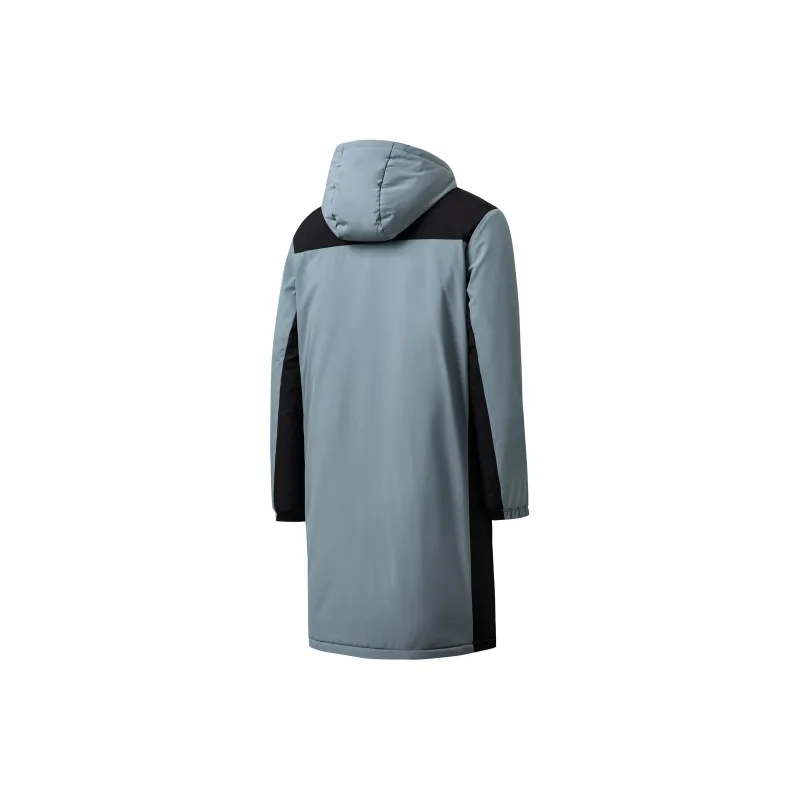 Erke Puffer Jackets Men Cyan Smoke Gray-1