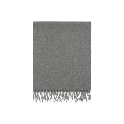 Zzegna Knit Scarves Unisex Gray