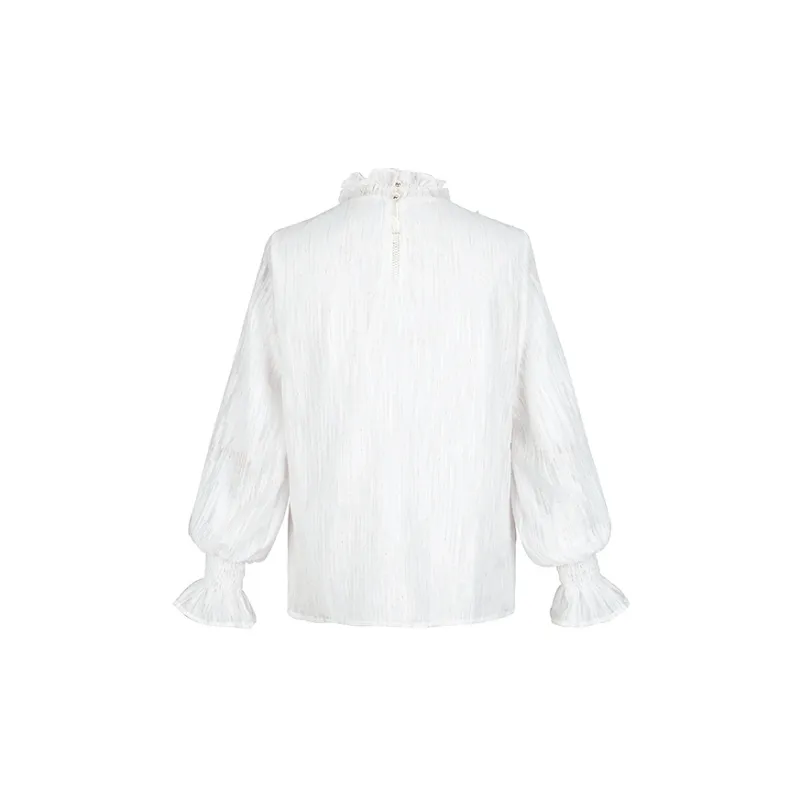 Cubic Shirts Women's White-1