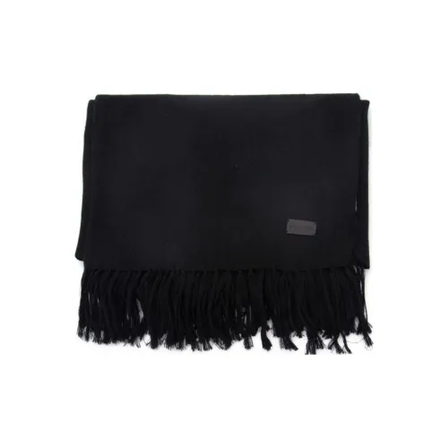 SAINT LAURENT Knit Scarves Women's Black