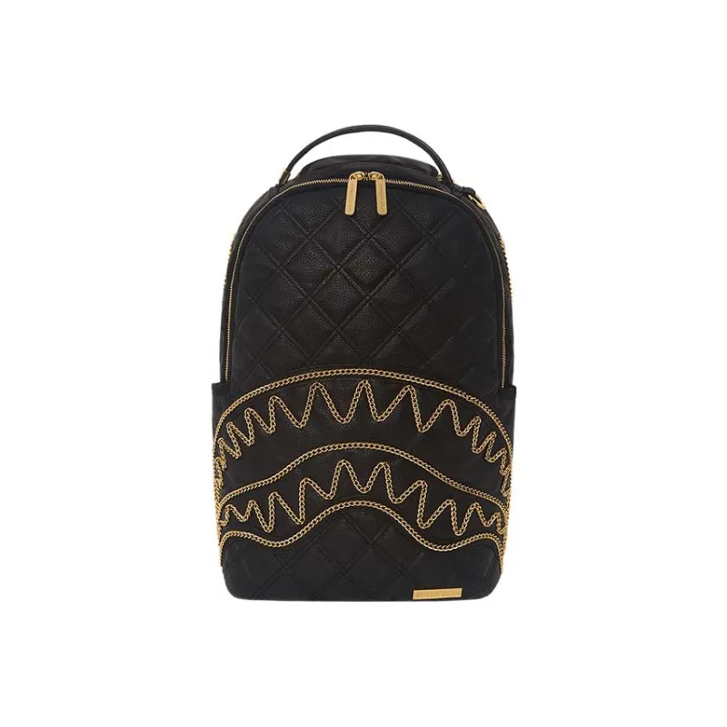 SPRAYGROUND PU Backpack Tubas Unisex Black-0